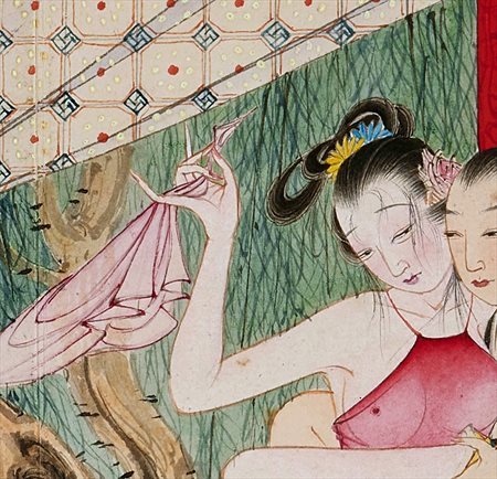 禅城-迫于无奈胡也佛画出《金瓶梅秘戏图》，却因此成名，其绘画价值不可估量